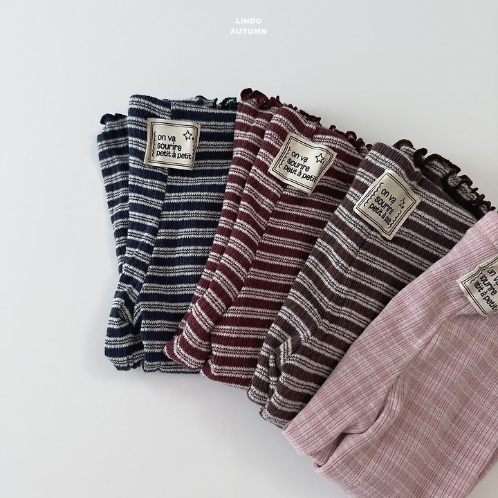 Lindo - Korean Children Fashion - #toddlerclothing - Knit Pop Leggings - 4