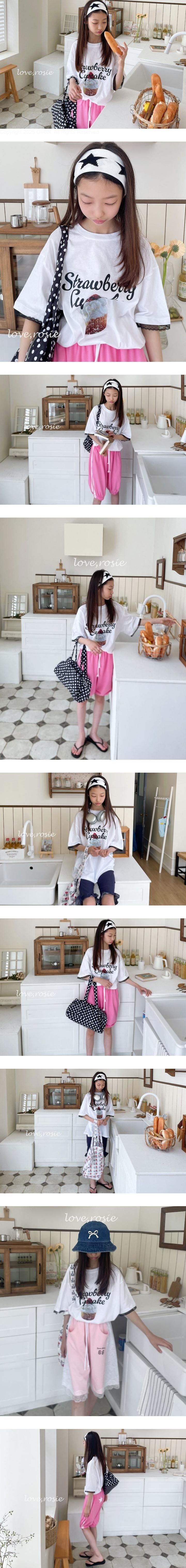 Love Rosie - Korean Children Fashion - #designkidswear - Lace Loose Tee