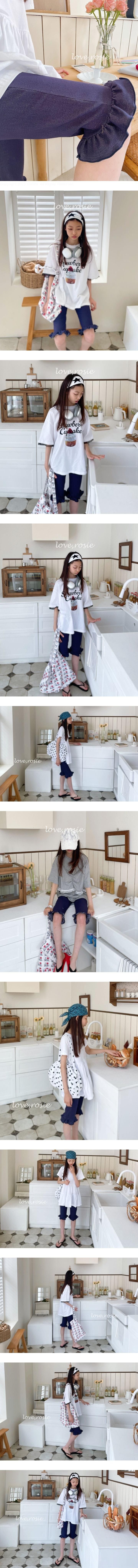 Love Rosie - Korean Children Fashion - #littlefashionista - Capri Frill Stretch Pants