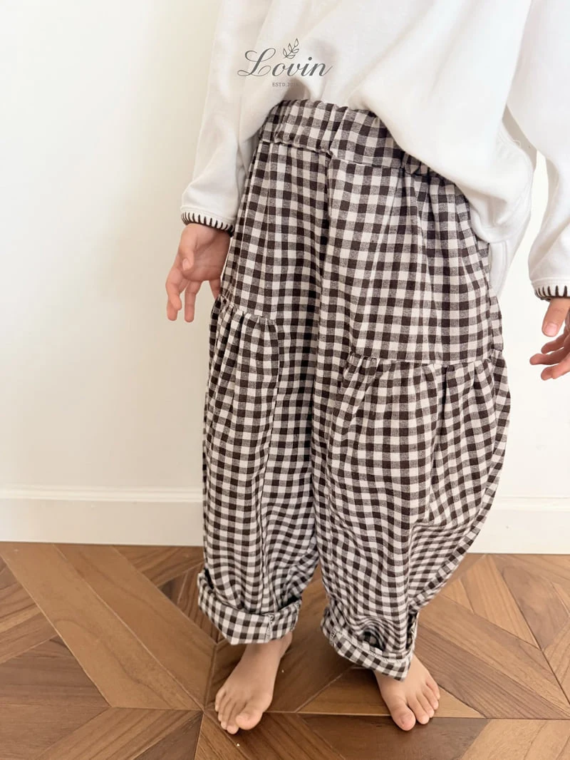 Lovin - Korean Baby Fashion - #babyboutique - Picnic Shirring Pants - 9