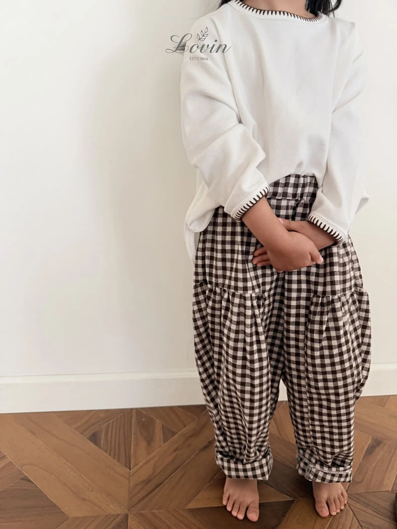 Lovin - Korean Baby Fashion - #babyboutiqueclothing - Picnic Shirring Pants - 10