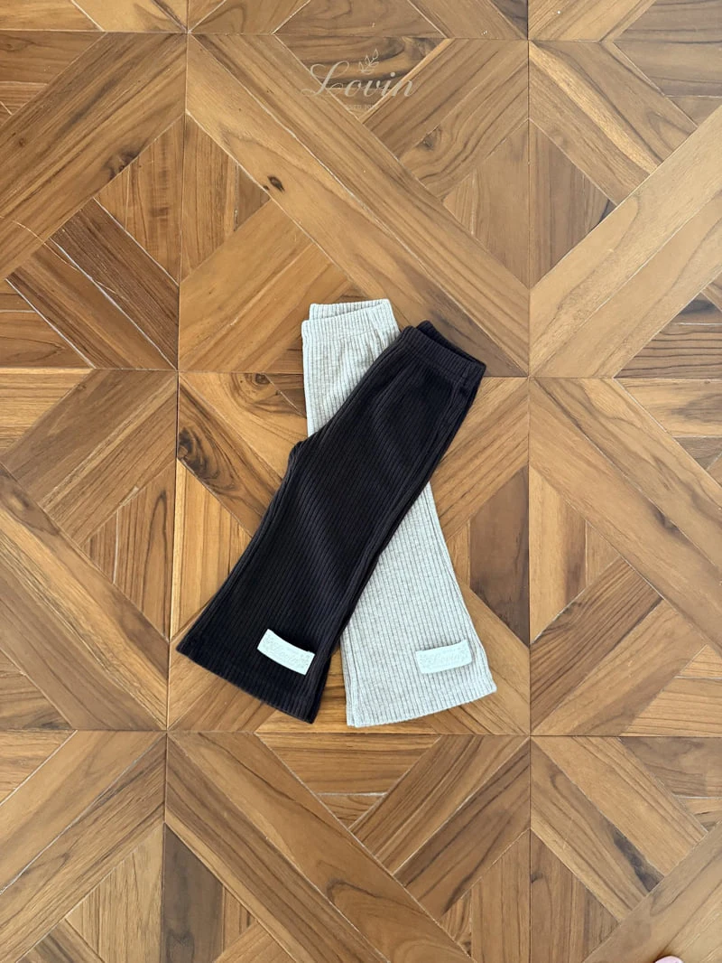Lovin - Korean Baby Fashion - #babyclothing - Every Ribbed Pants - 12