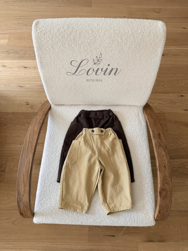 Lovin - Korean Baby Fashion - #babyfever - Luca Button Pants