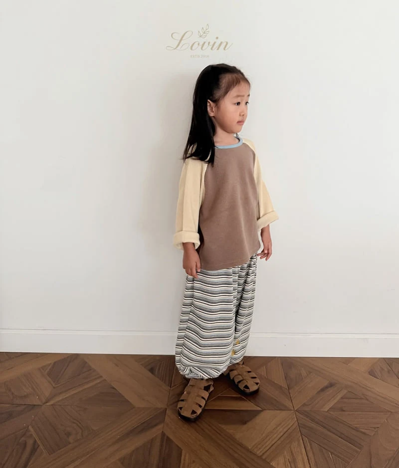 Lovin - Korean Baby Fashion - #babylifestyle - Waffle Raglan Tee - 11