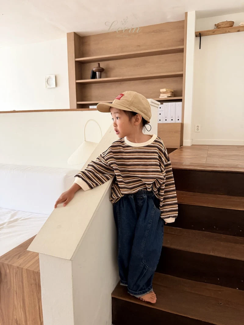 Lovin - Korean Baby Fashion - #babylifestyle - Woody Line Tee - 7