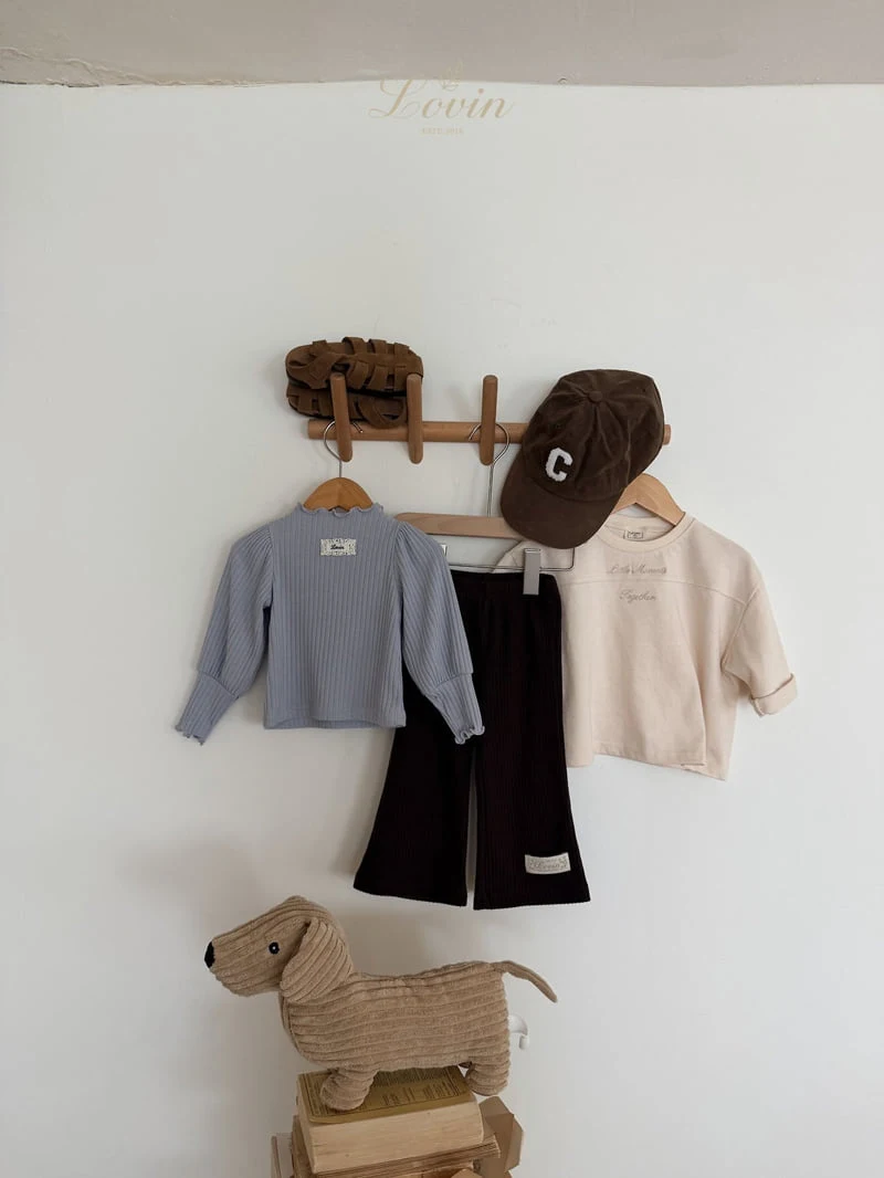 Lovin - Korean Baby Fashion - #babyootd - Every Ribbed Pants - 4