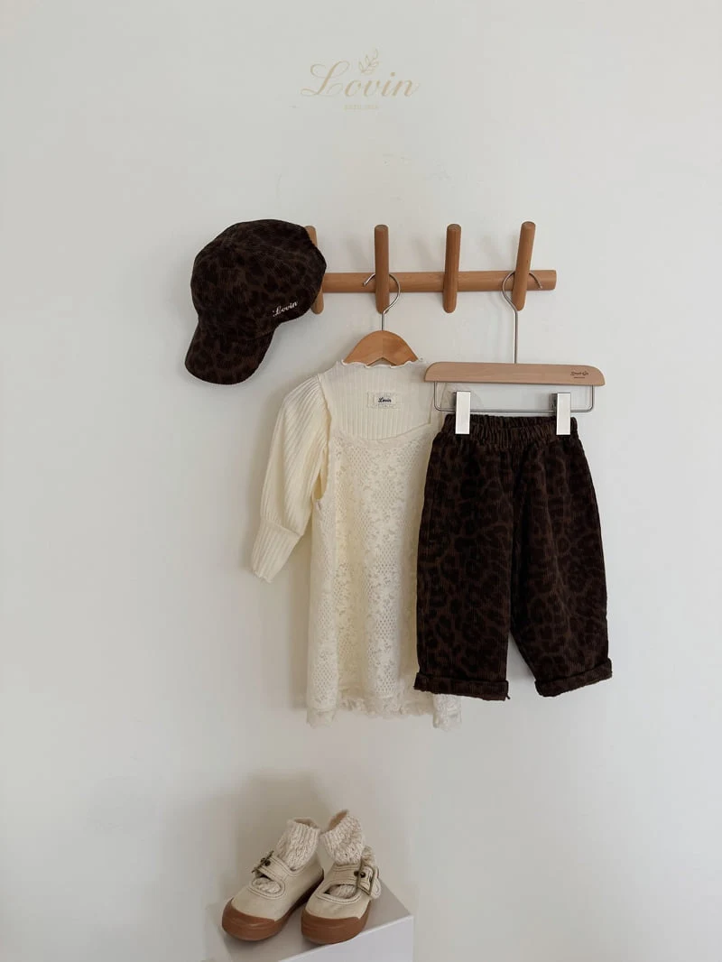 Lovin - Korean Baby Fashion - #onlinebabyboutique - Melo Ribbed Tee - 3