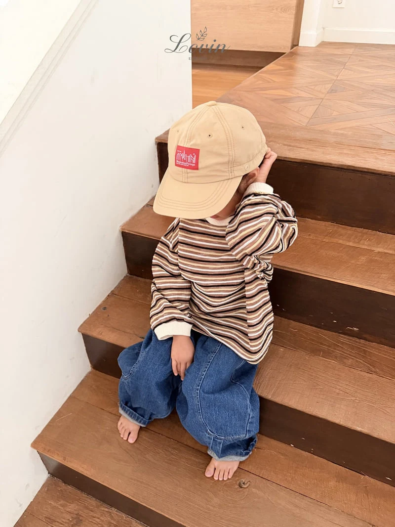 Lovin - Korean Baby Fashion - #onlinebabyboutique - Curve Denim Pants - 8