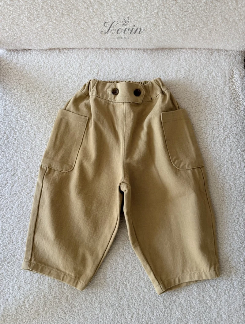 Lovin - Korean Baby Fashion - #onlinebabyshop - Luca Button Pants - 10