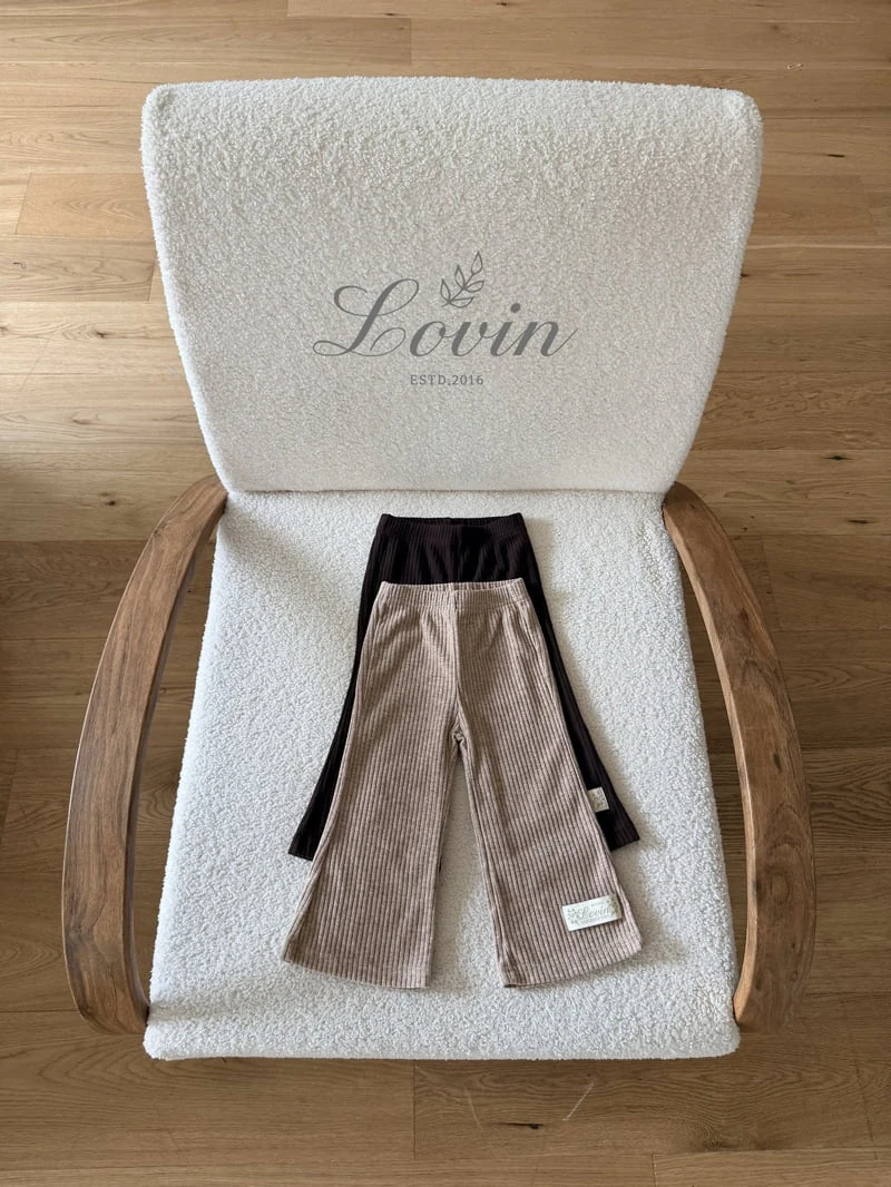Lovin - Korean Baby Fashion - #onlinebabyshop - Every Ribbed Pants - 8