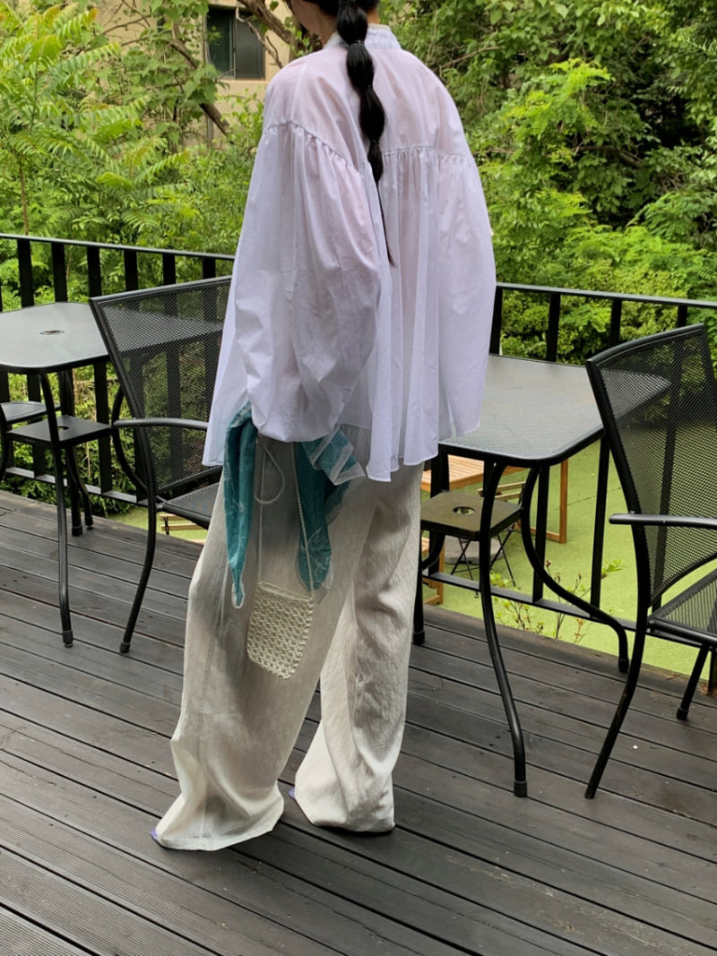 Lucy Salon - Korean Women Fashion - #momslook - Striped Banded Pants - 8