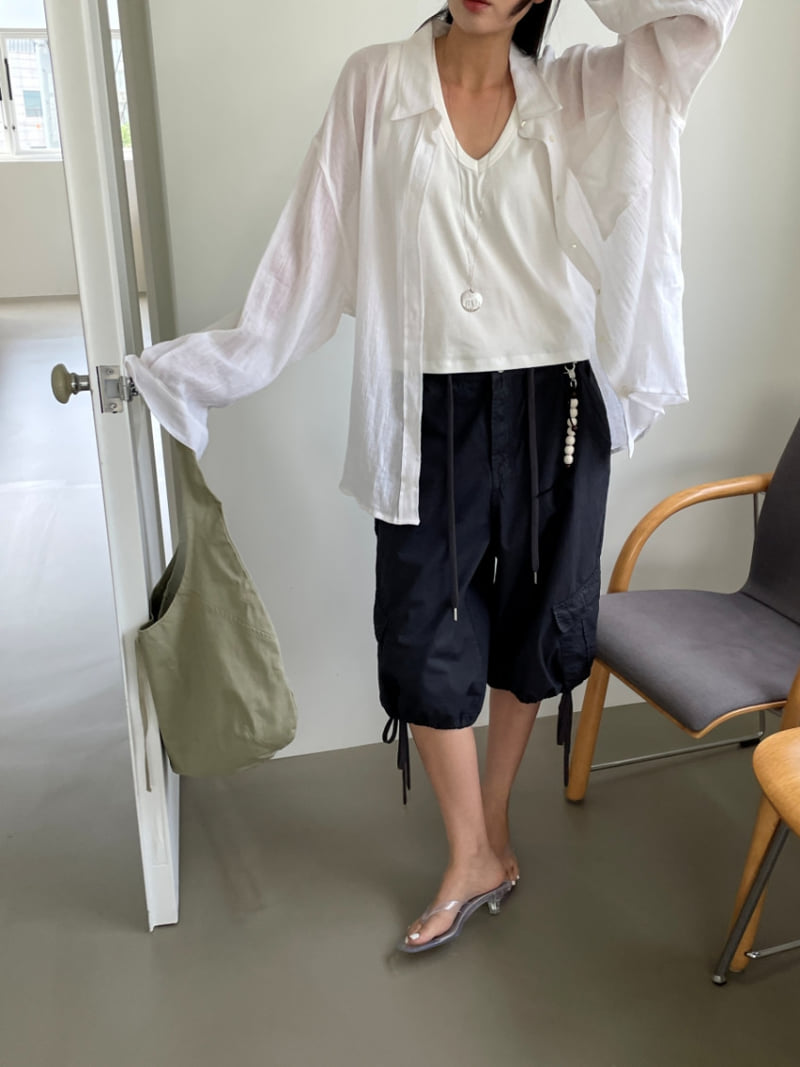 Lucy Salon - Korean Women Fashion - #womensfashion - Mint V-Neck Camisole - 4