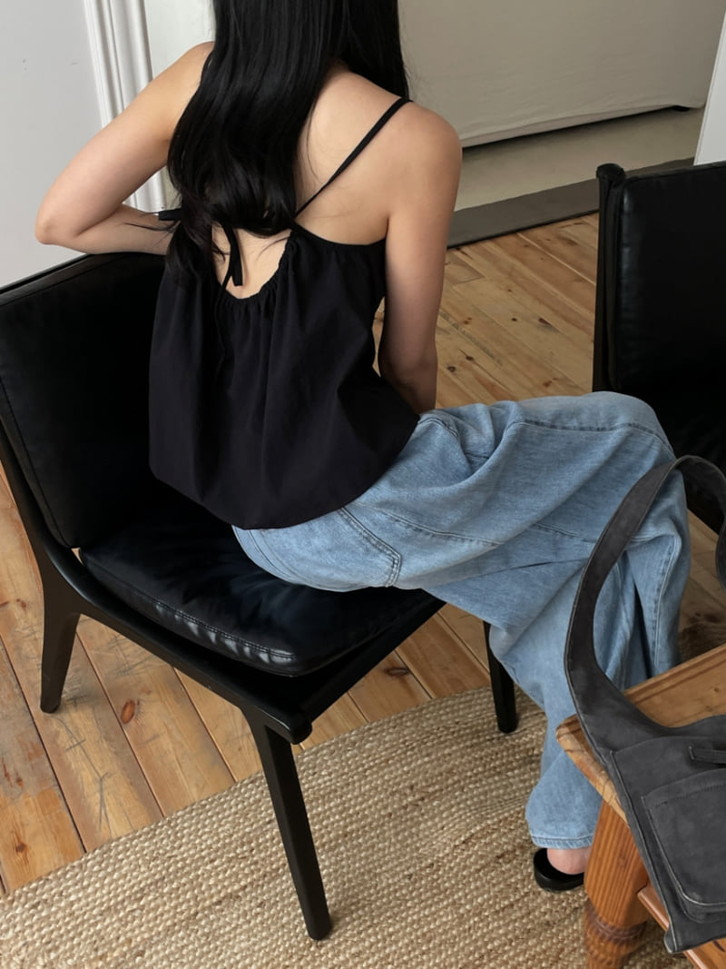 Lucy Salon - Korean Women Fashion - #momslook - Strap Camisole Blouse - 10