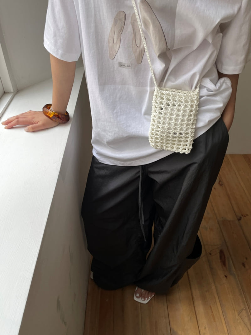 Lucy Salon - Korean Women Fashion - #momslook - Cream Tee - 10