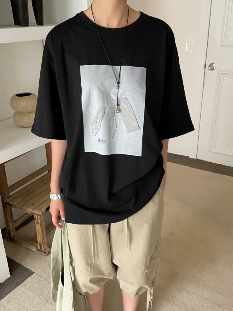 Lucy Salon - Korean Women Fashion - #momslook - Cream Tee - 8