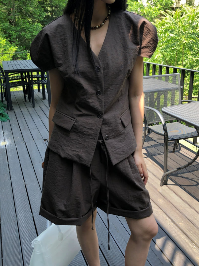 Lucy Salon - Korean Women Fashion - #momslook - Cover Shorts - 10