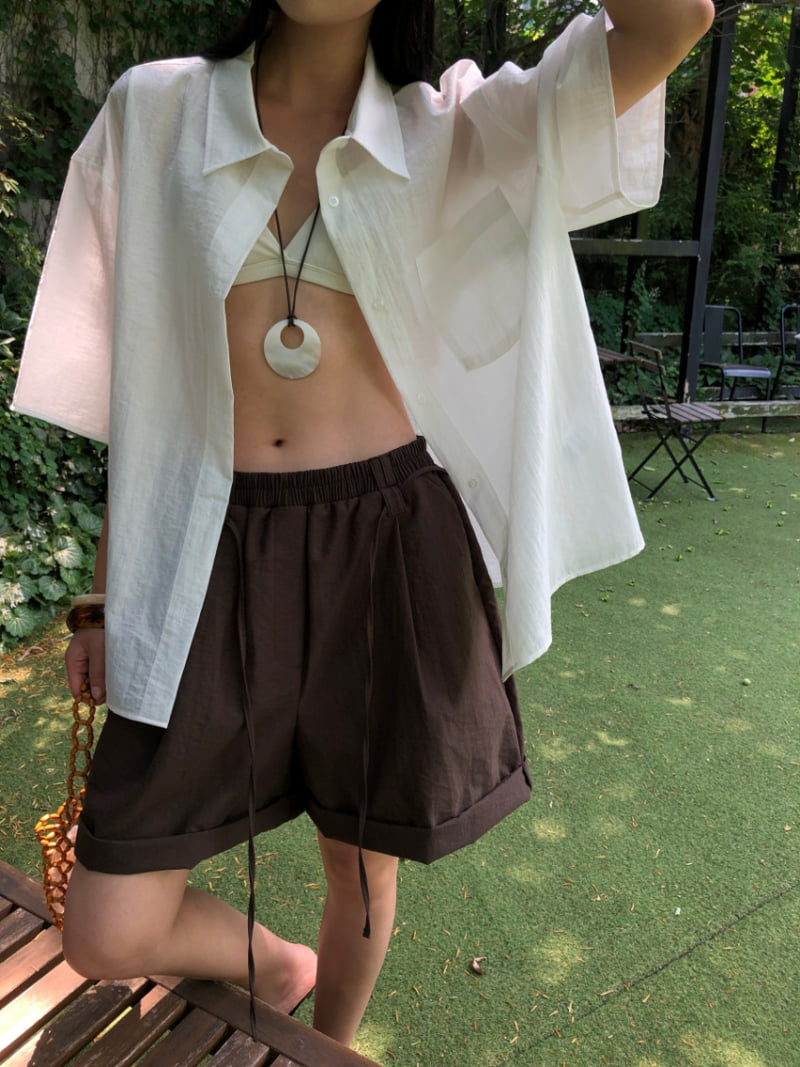Lucy Salon - Korean Women Fashion - #momslook - Cover Shorts - 8