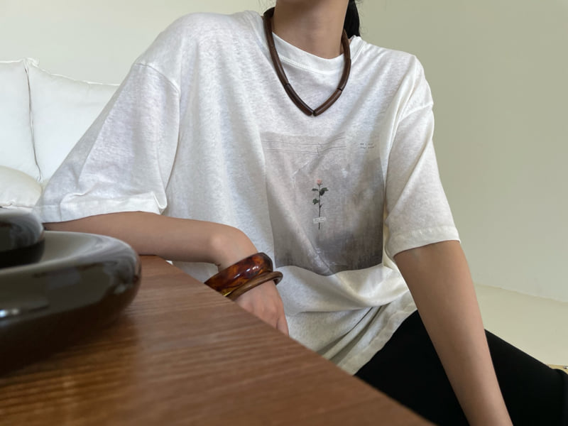 Lucy Salon - Korean Women Fashion - #momslook - Today Tee - 10