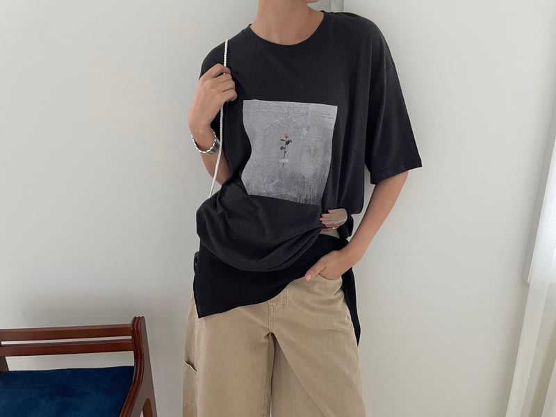 Lucy Salon - Korean Women Fashion - #womensfashion - Today Tee - 4