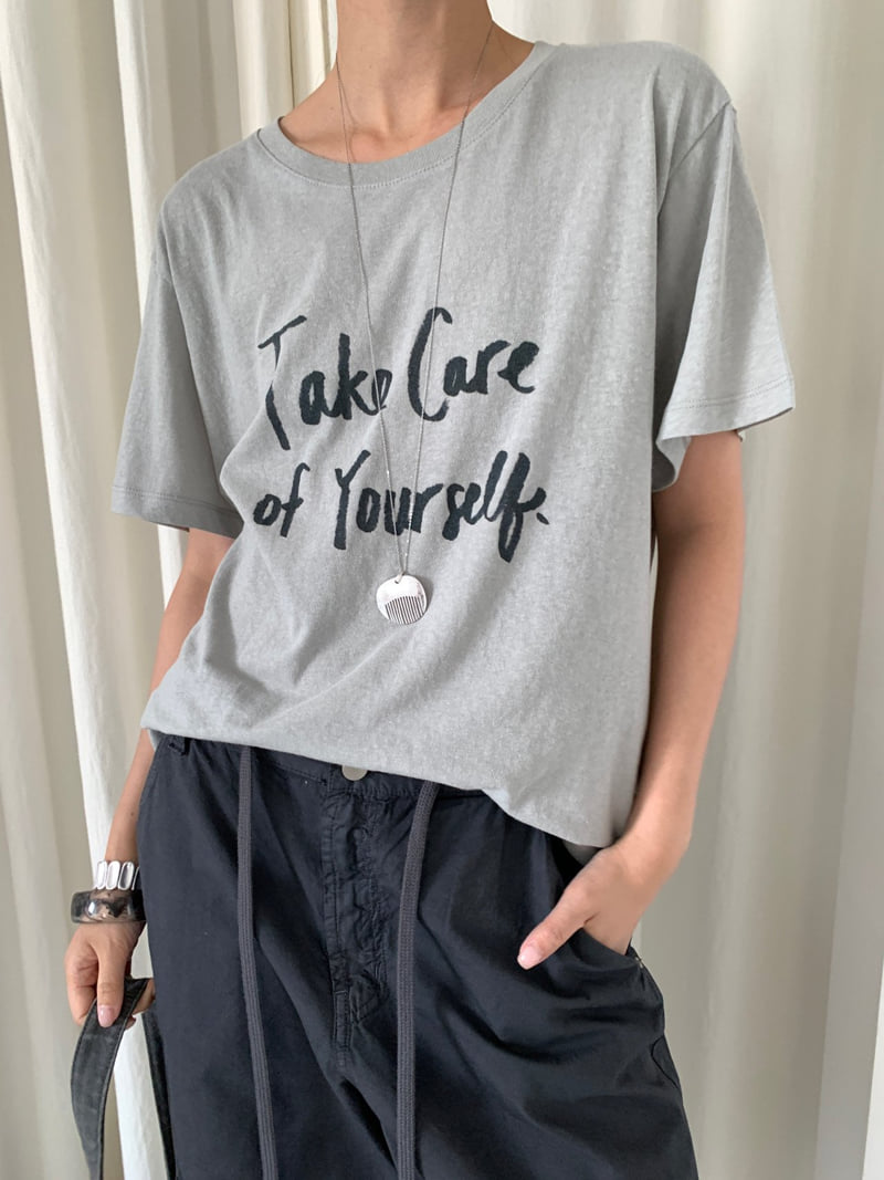 Lucy Salon - Korean Women Fashion - #momslook - Take Tee - 9