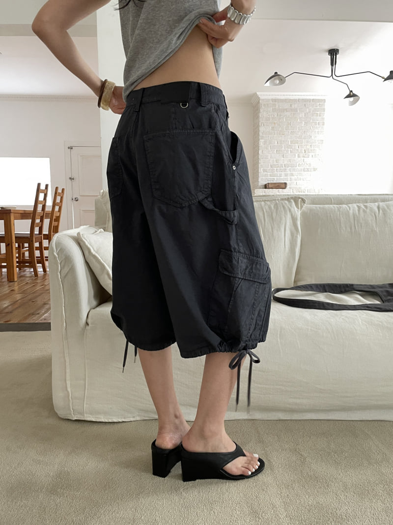 Lucy Salon - Korean Women Fashion - #restrostyle - Side Cargo Pants - 6