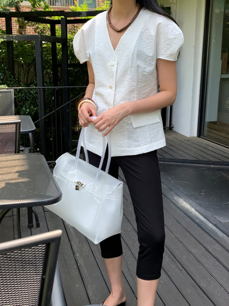Lucy Salon - Korean Women Fashion - #romanticstyle - Cover Blouse Jacket