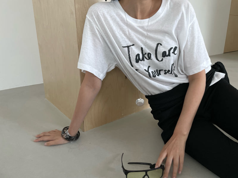 Lucy Salon - Korean Women Fashion - #romanticstyle - Take Tee - 5