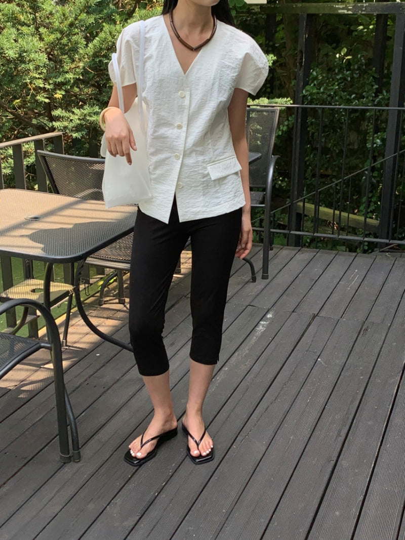 Lucy Salon - Korean Women Fashion - #shopsmall - Cover Blouse Jacket - 2