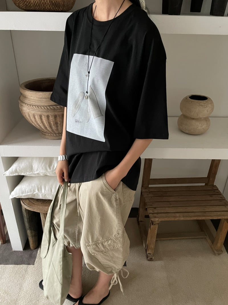 Lucy Salon - Korean Women Fashion - #thatsdarling - Cream Tee - 6