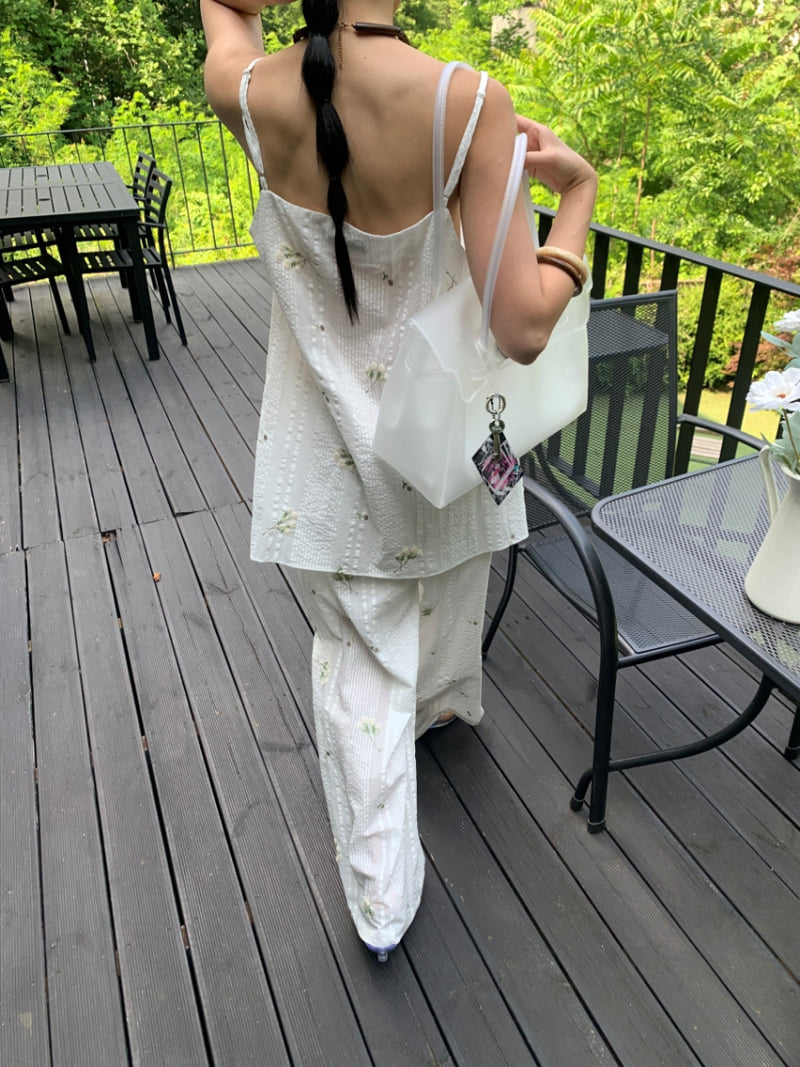 Lucy Salon - Korean Women Fashion - #womensfashion - Mist Floral Midi One-piece - 5