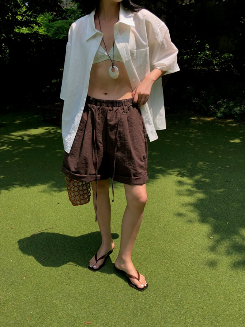 Lucy Salon - Korean Women Fashion - #womensfashion - Awesome Pocket Oversized Shirt - 11