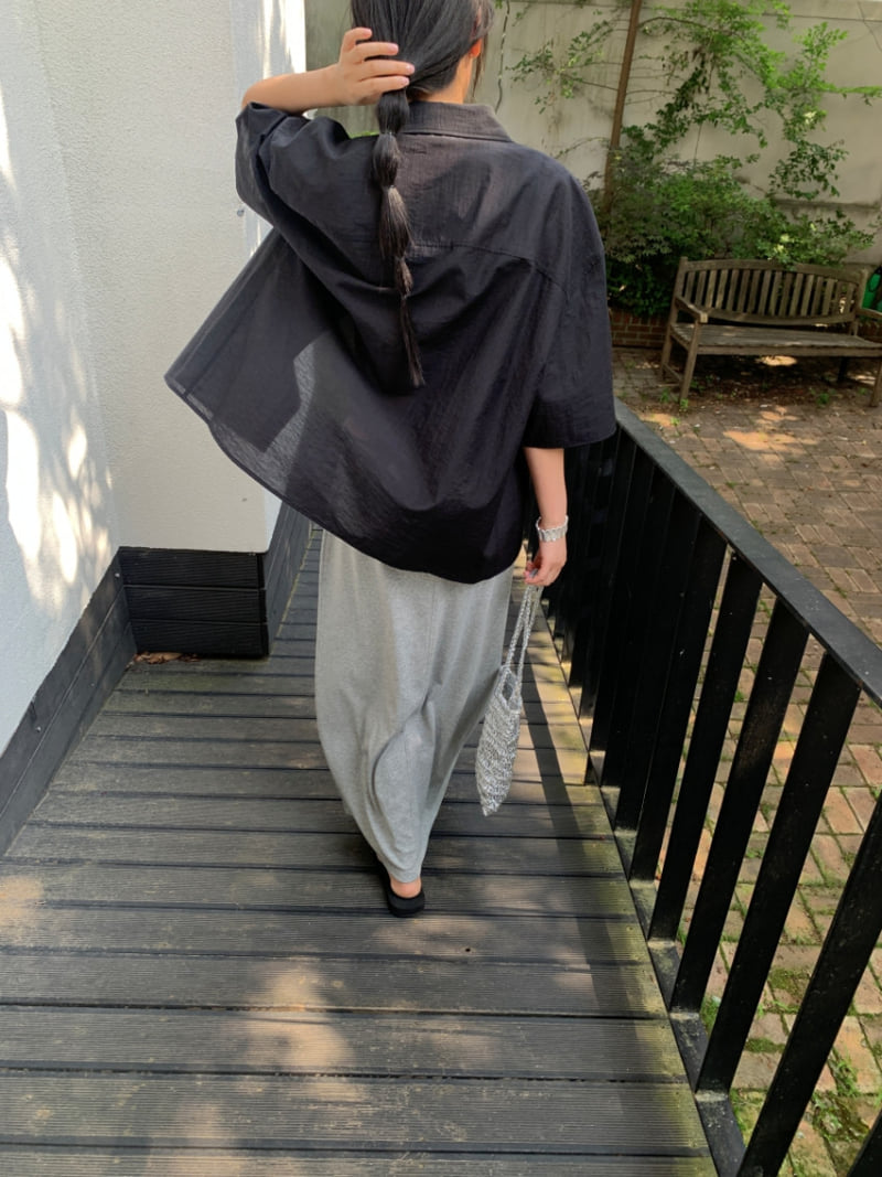 Lucy Salon - Korean Women Fashion - #womensfashion - Awesome Pocket Oversized Shirt - 3