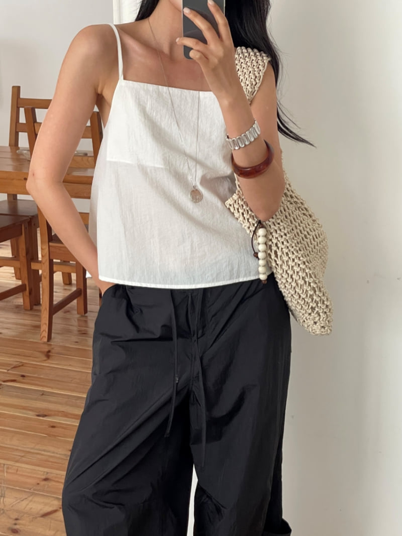 Lucy Salon - Korean Women Fashion - #womensfashion - Strap Camisole Blouse