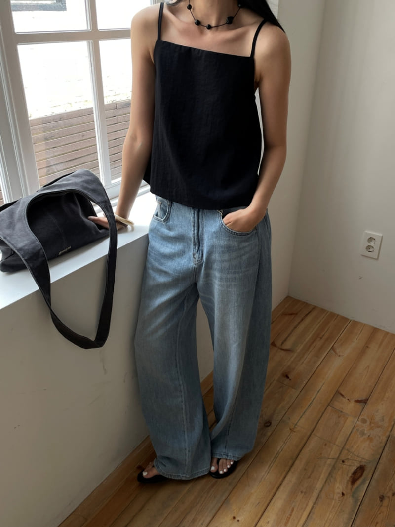 Lucy Salon - Korean Women Fashion - #womensfashion - Strap Camisole Blouse - 11