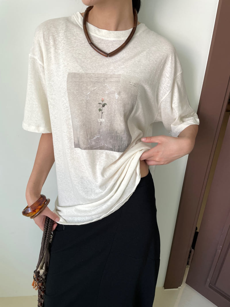 Lucy Salon - Korean Women Fashion - #womensfashion - Today Tee - 9