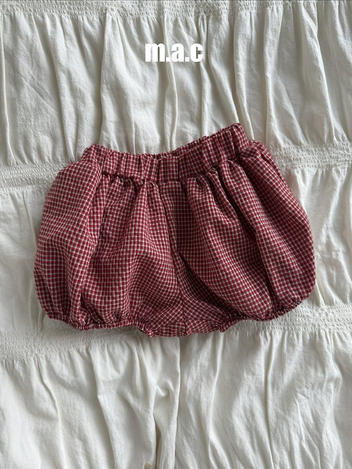 Mac - Korean Baby Fashion - #babyboutique - Check Bloomers - 4