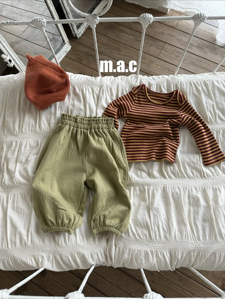 Mac - Korean Baby Fashion - #babyboutiqueclothing - Striped Tee - 7