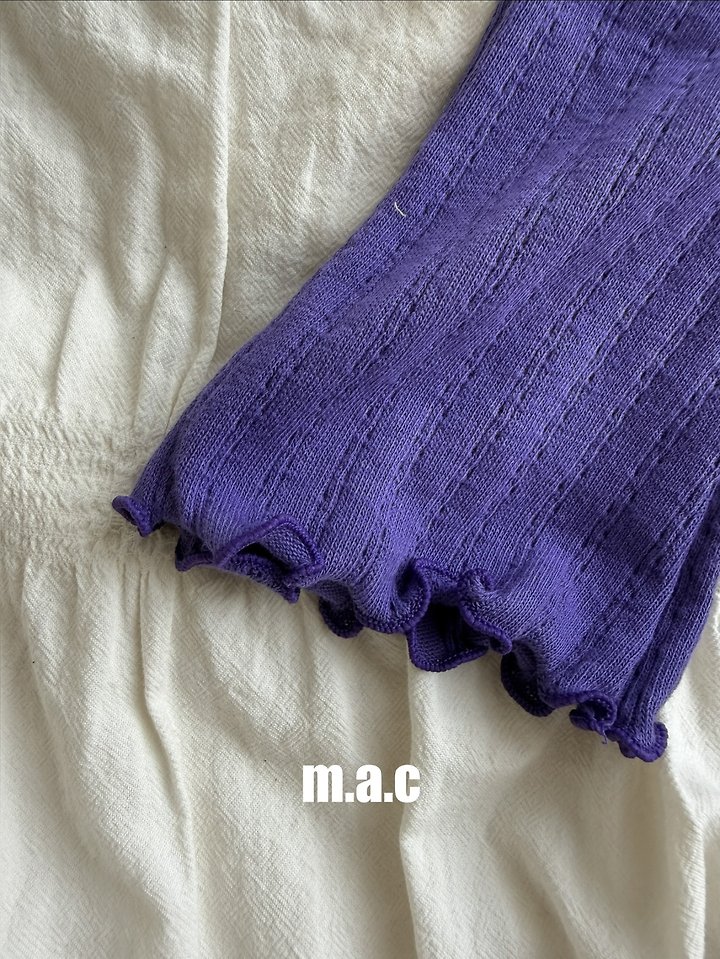 Mac - Korean Baby Fashion - #babyclothing - Eyelet Bootcut Pants - 11