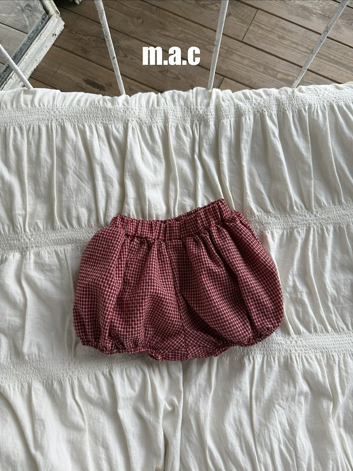 Mac - Korean Baby Fashion - #babyclothing - Check Bloomers - 5