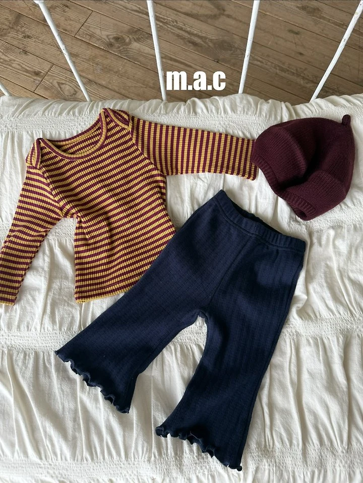 Mac - Korean Baby Fashion - #babyclothing - Striped Tee - 8