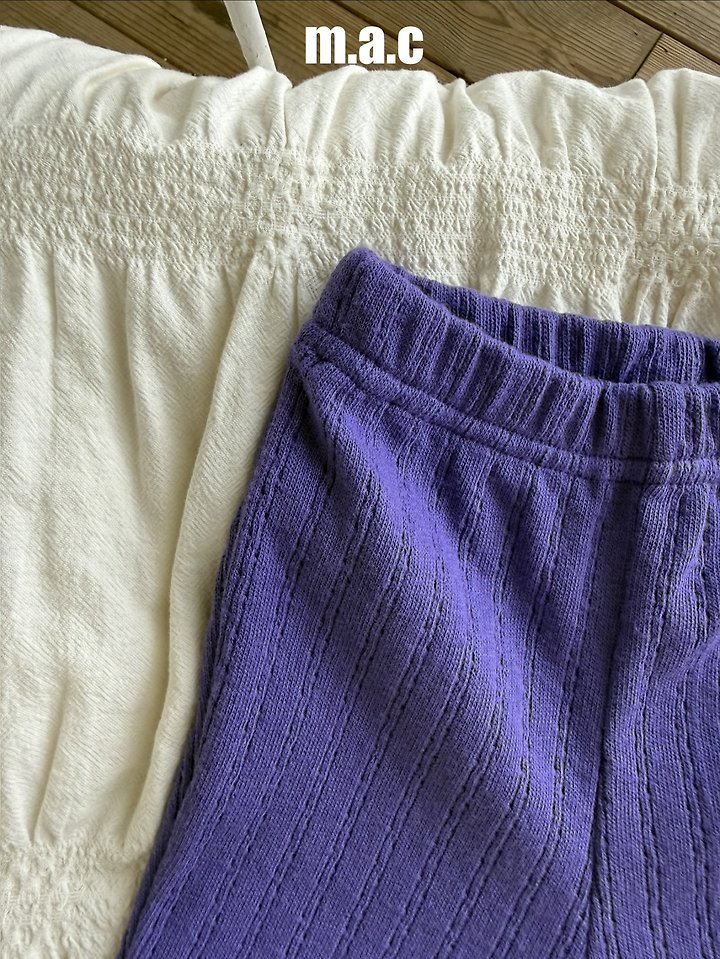 Mac - Korean Baby Fashion - #babyfashion - Eyelet Bootcut Pants - 12