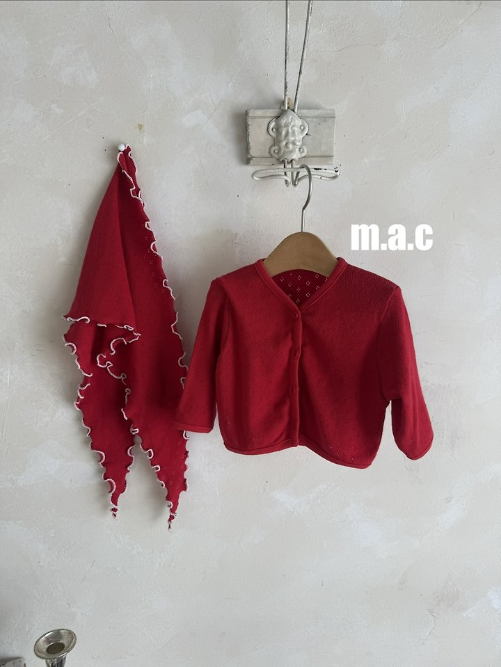 Mac - Korean Baby Fashion - #babyfashion - Eyelet Cardigan - 5