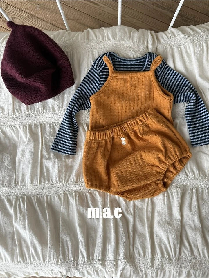Mac - Korean Baby Fashion - #babyfashion - Layered Set (Sleeveless Top + Bloomers) - 8