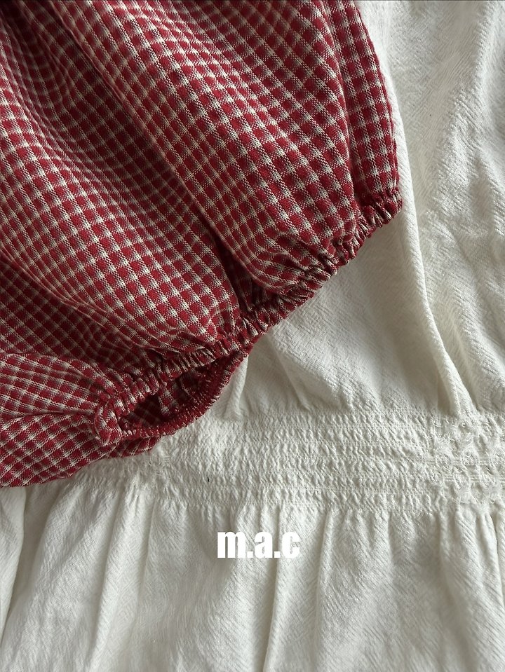 Mac - Korean Baby Fashion - #babyfever - Check Bloomers - 7