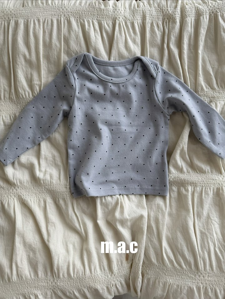 Mac - Korean Baby Fashion - #babyfever - Polka Dot Tee - 6