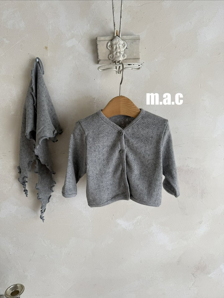 Mac - Korean Baby Fashion - #babygirlfashion - Eyelet Cardigan - 7