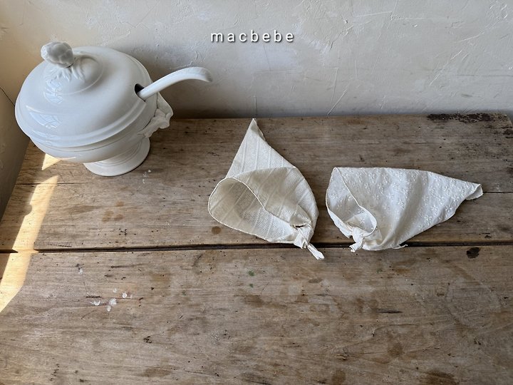 Mac - Korean Baby Fashion - #babygirlfashion - Lace Kerchief - 6