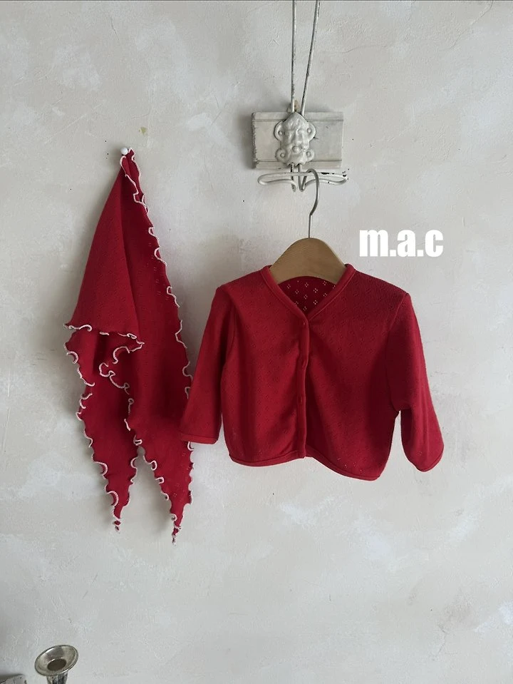 Mac - Korean Baby Fashion - #babygirlfashion - Eyelet Kerchief - 8