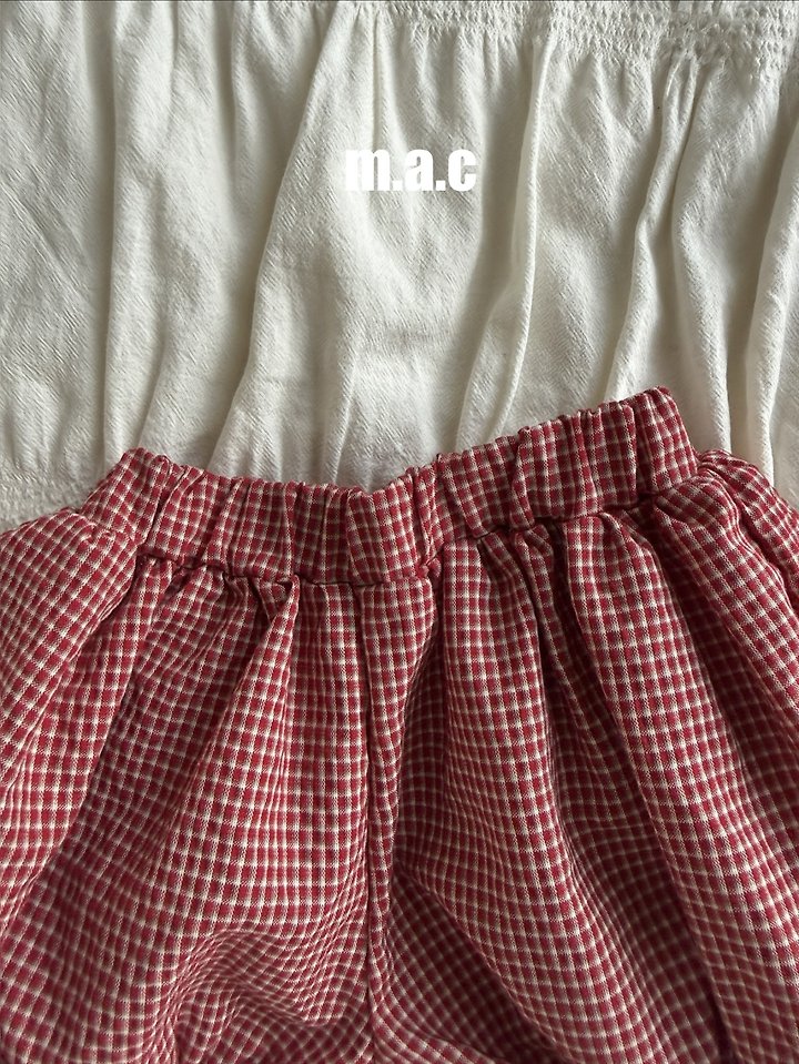 Mac - Korean Baby Fashion - #babylifestyle - Check Bloomers - 9