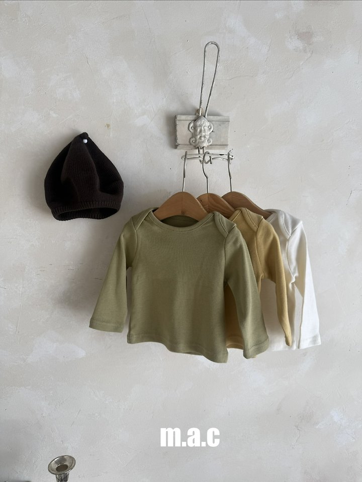 Mac - Korean Baby Fashion - #babylifestyle - Green Pea Tee